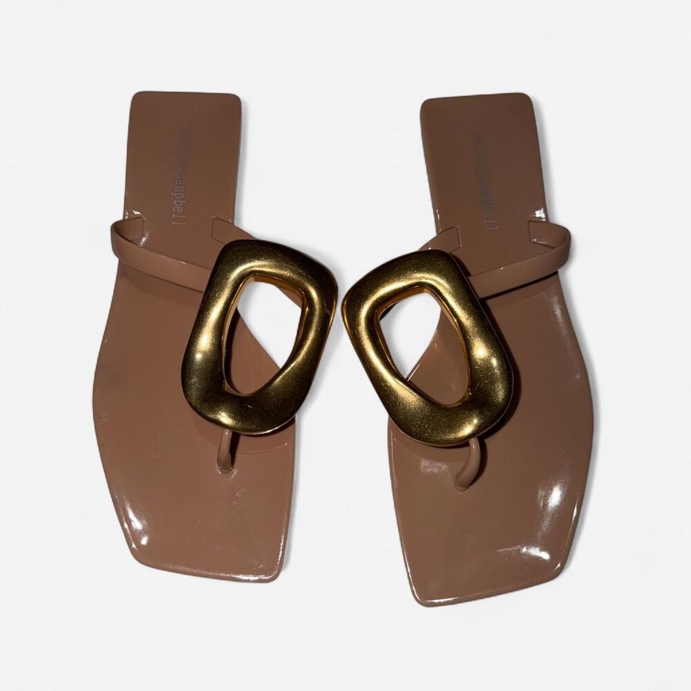Jeffrey-campbell Women's Gold and Pink Sandals